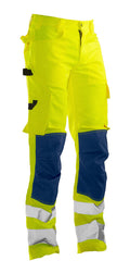 Jobman 2378 Hi Viz Pant Cl. 2 – Yellow/Navy