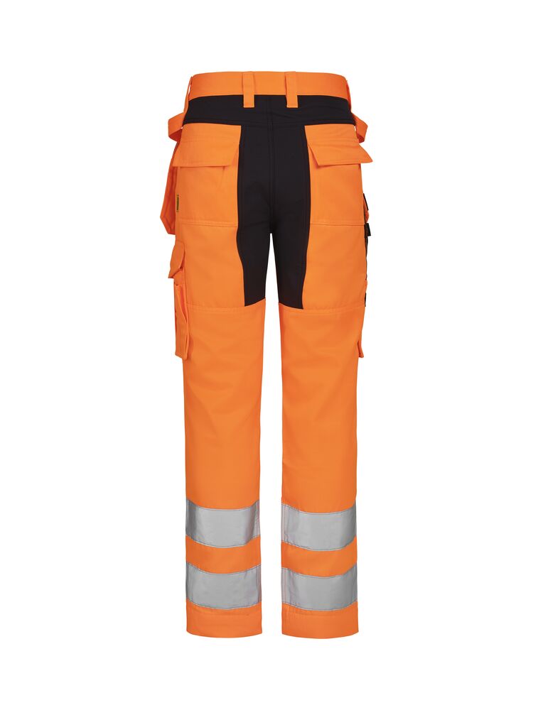 Jobman 2379 Håndtveksbukse stretch Varsel – bakside