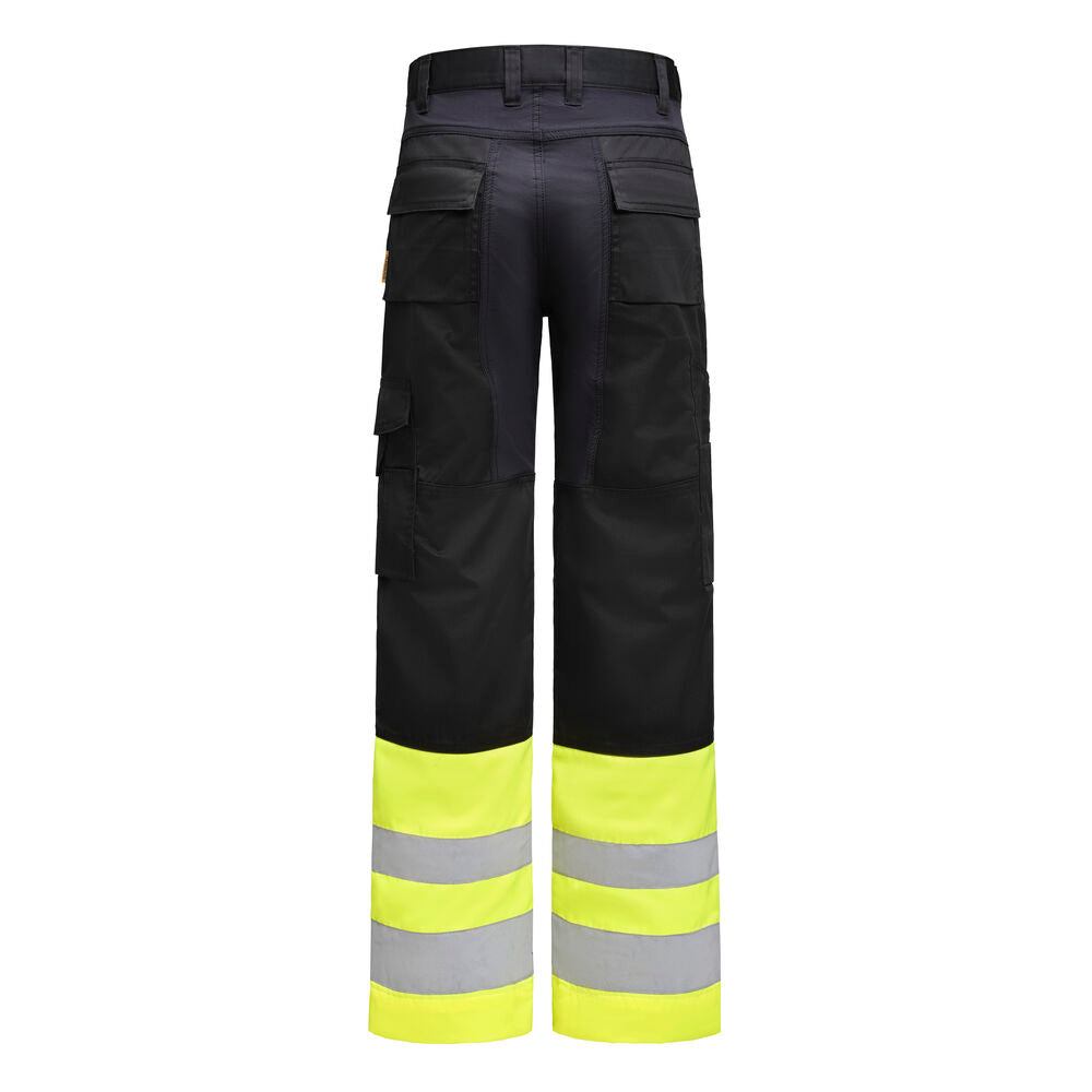 Jobman 2417 Service Trousers Hi-Vis – bakside