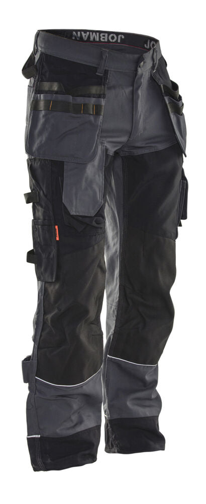 Jobman 2697 Floorlayer Trouser – Dark Grey/Black
