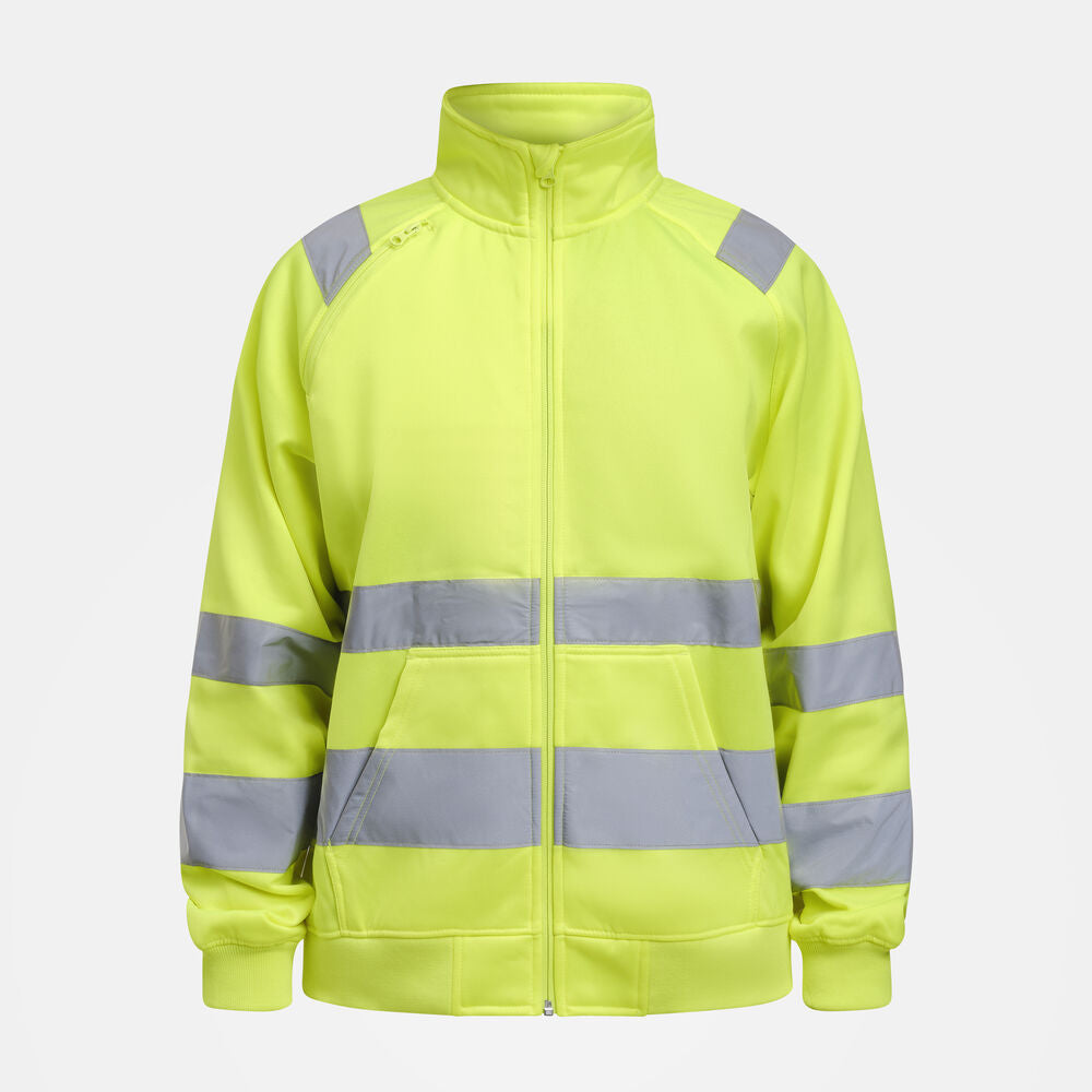 Jobman 5172 HV Zip Jakke – Yellow