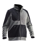 Jobman 5304 Jacket Spun-dye – Black Melange/Black
