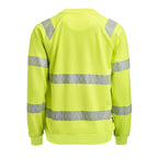 Jobman 5324 Sweatshirt Hi-Vis – bakside