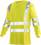 Jobman 5593 HV T-skjorte L/S – Yellow