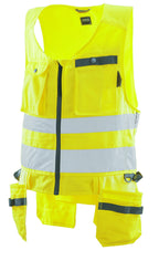Jobman 7346 Håndverksvest varsel – Yellow