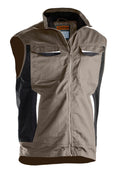 Jobman 7507 Poly Cotton Vest – Khaki