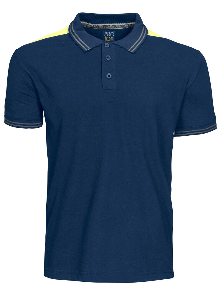 ProJob 2018 Pique – Navy/Yellow