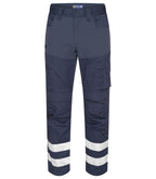 ProJob 2509 Midjebukse Stretch, Refleks – Navy