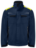 ProJob 5437 Jakke Bomull – Navy/Yellow