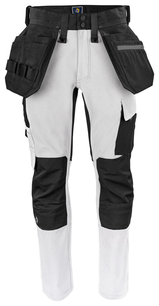 ProJob 5551 Håndverksbukse Stretch – White