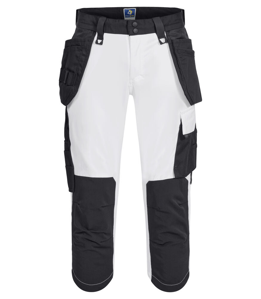 ProJob 5556 Piratbukse Stretch – White