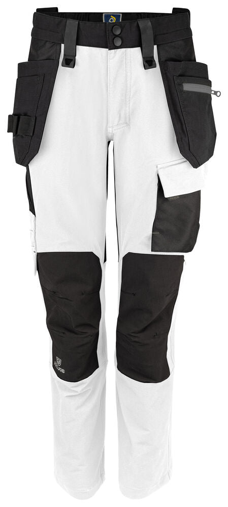 ProJob 5564 Håndverksbukse Stretch Dame – White