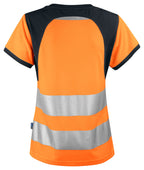 ProJob 6012 T-skjorte Dame EN ISO 20471 Kl 2/1 – bakside