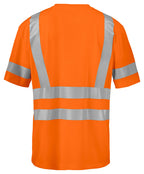 ProJob 6030 T-skjorte EN ISO 20471 Kl 3/2 – bakside