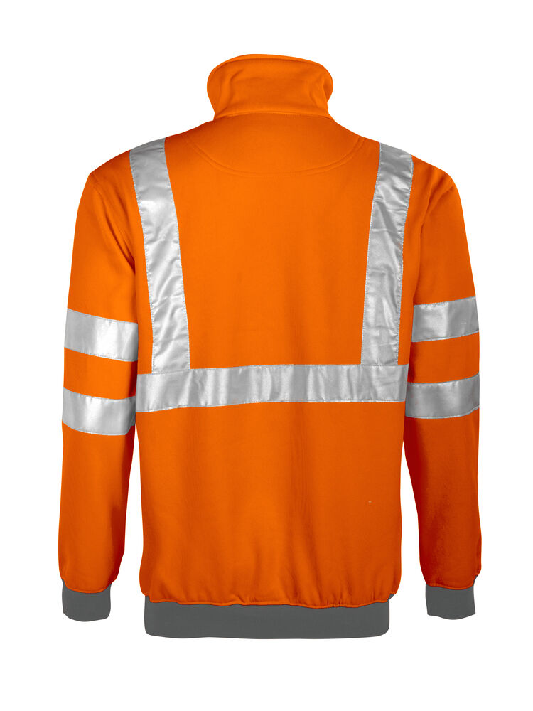 ProJob 6102 Sweatshirt EN ISO 20471 Kl 3 – bakside