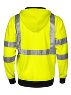 ProJob 6104 Hettejakke EN ISO 20471 Kl 3/2 – bakside