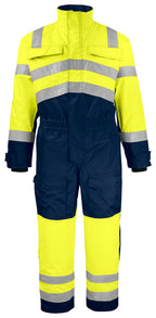 ProJob 6202 Fôret Kjeledress EN ISO 20471 Kl 3 – Yellow/Navy