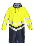 ProJob 6403 Regnjakke EN ISO 20471 Kl 3 – Yellow/Navy
