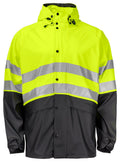 ProJob 6431 Regnjakke EN ISO 20471 Kl 3/2 – Yellow/Black