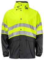 ProJob 6431 Regnjakke EN ISO 20471 Kl 3/2 – Yellow/Black