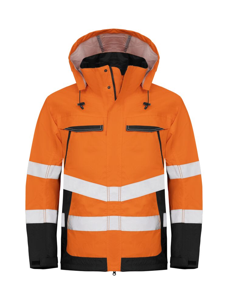 ProJob 6440 Skalljakke EN ISO 20471 Kl 3 – Orange/Black