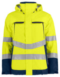 ProJob 6441 Skalljakke EN ISO 20471 Klasse 3 – Yellow/Navy