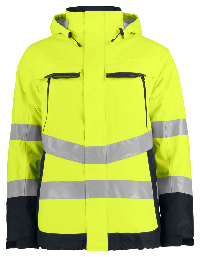 ProJob 6441 Skalljakke EN ISO 20471 Klasse 3 – Yellow/Black