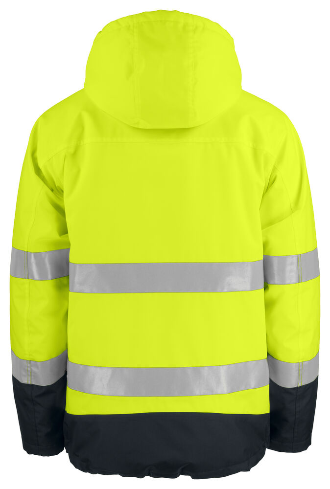 ProJob 6441 Skalljakke EN ISO 20471 Klasse 3 – bakside