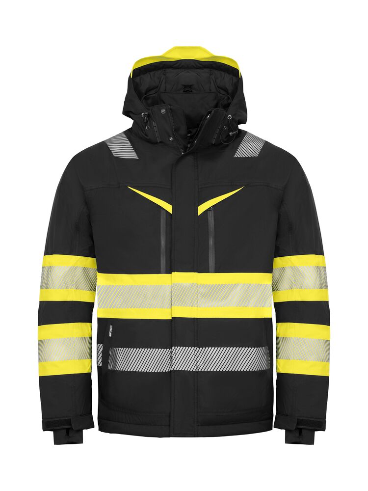 ProJob 6446 Funksjonsjakke EN ISO 20471 Kl 1 – Yellow/Black