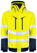 ProJob 6453 Funksjonsjakke EN ISO 20471 KLASSE 3 Fôret – Yellow / Navy