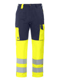 ProJob 6501 Servicebukse EN ISO 20471 Kl 2 – Yellow/Navy