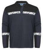 ProJob 7004 Langermet Pique – Navy/Black
