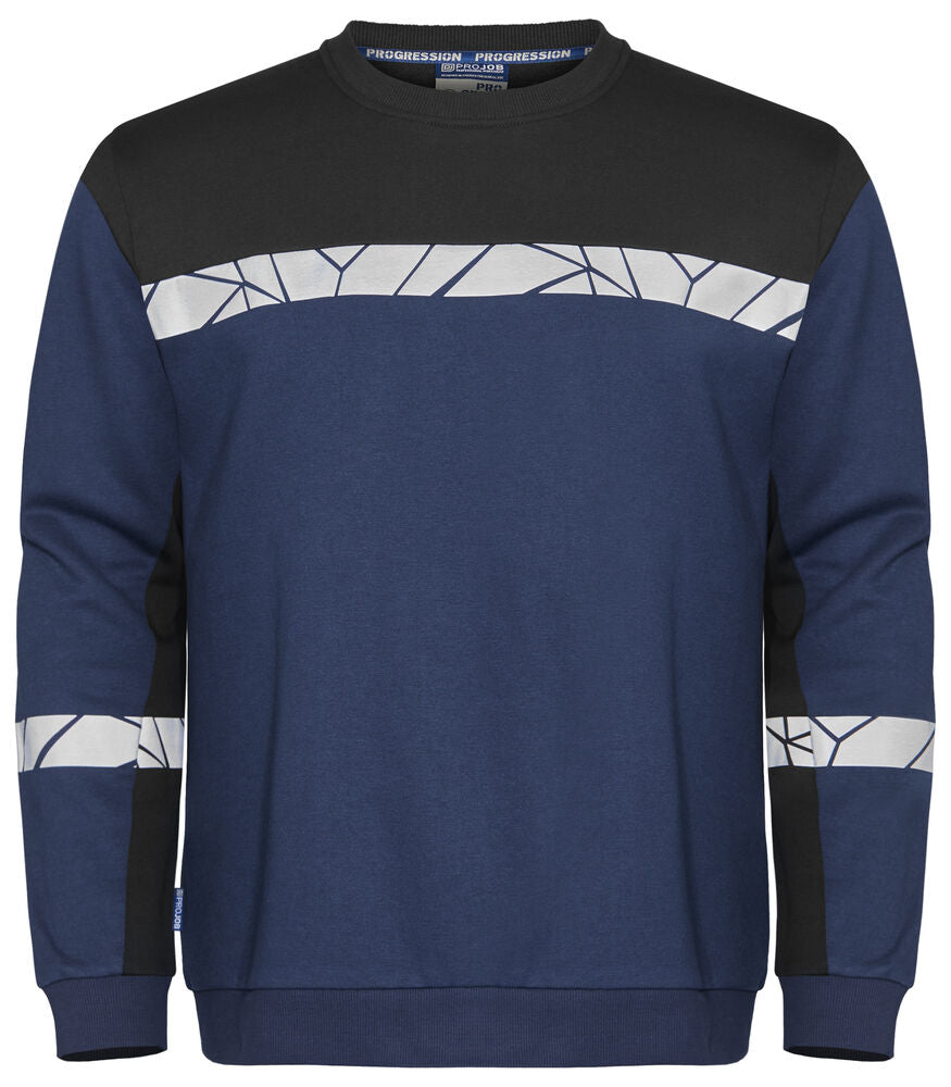 ProJob 7101 Sweatshirt – Navy/Black