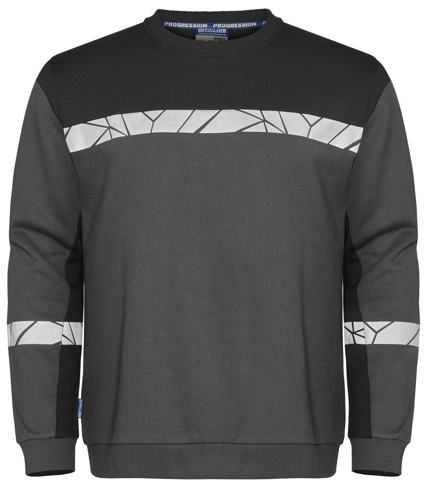 ProJob 7101 Sweatshirt – Grey/Black