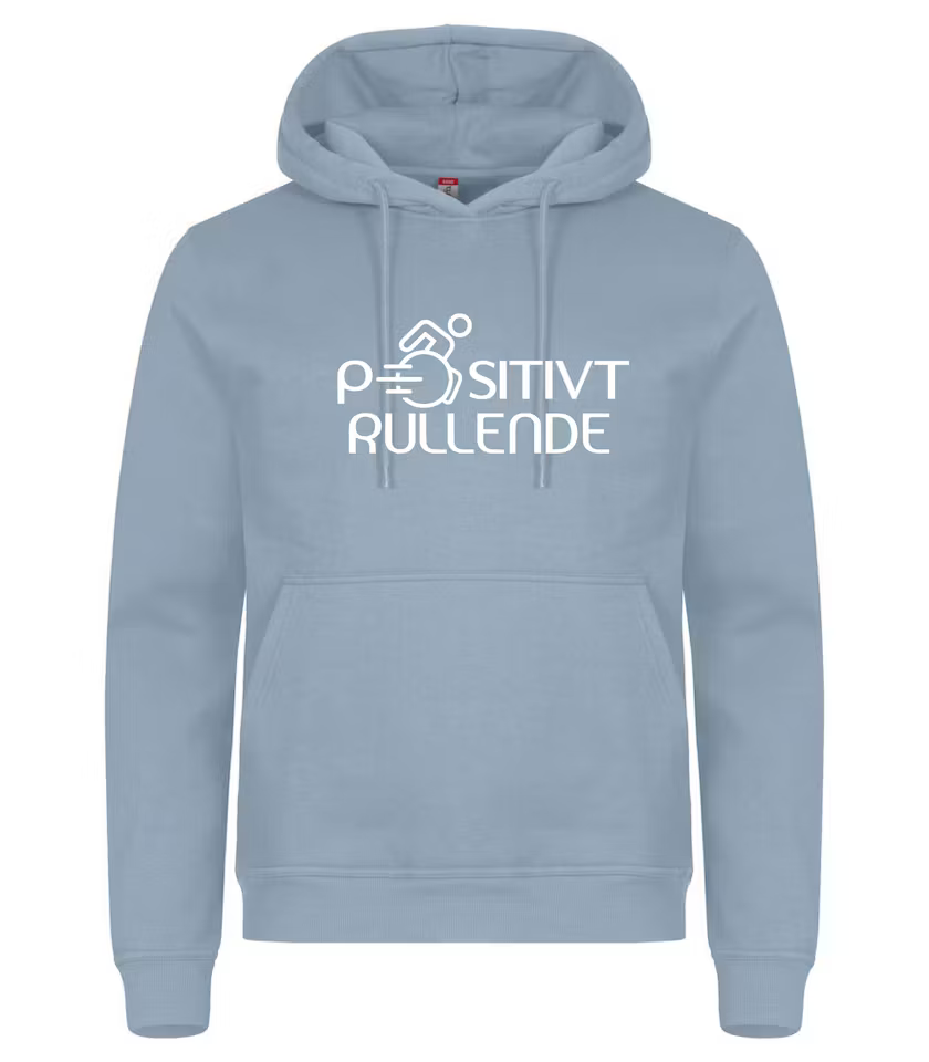 Positivt Rullende hoodie