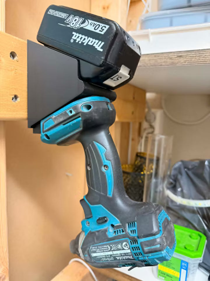 Batteri + verktøy feste