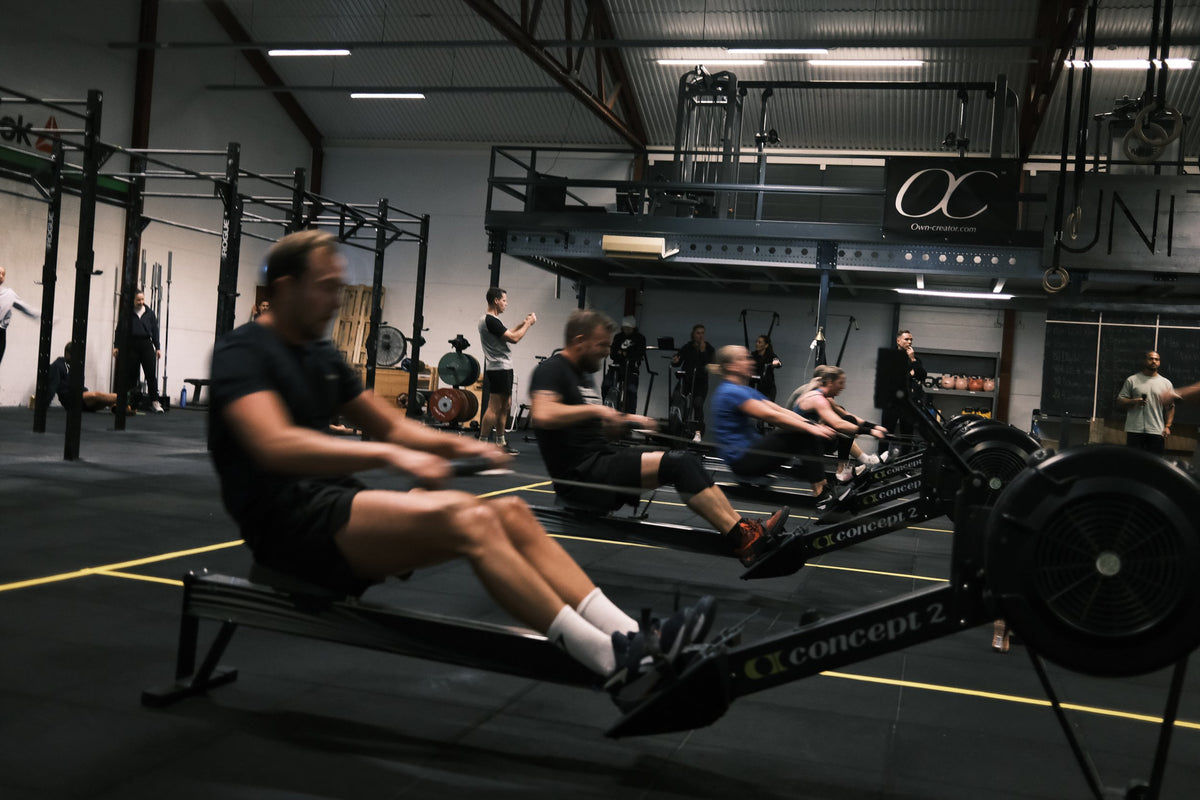 Trening på romaskiner hos Unite Performance Larvik