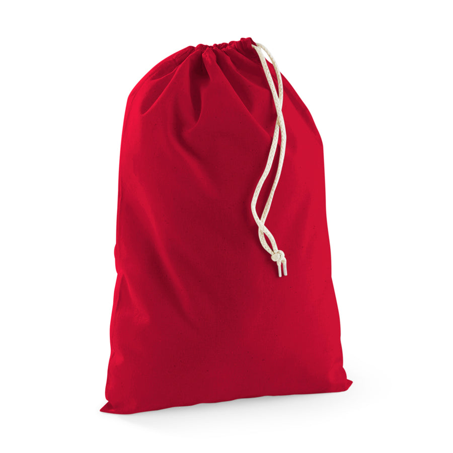 Westford Mill Cotton Stuff Bag – Classic Red