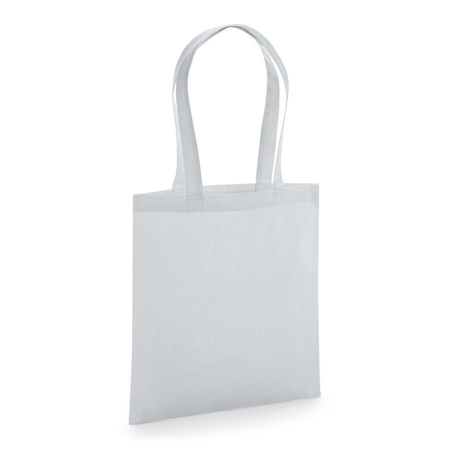 Westford Mill Organic Premium Cotton Tote – Light Grey