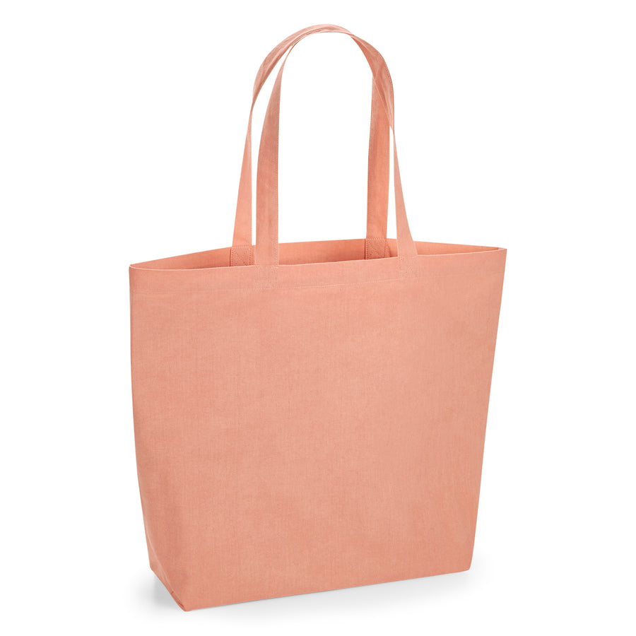 Westford Mill Organic Natural Dyed Maxi Bag for Life – Pomegranate Rose