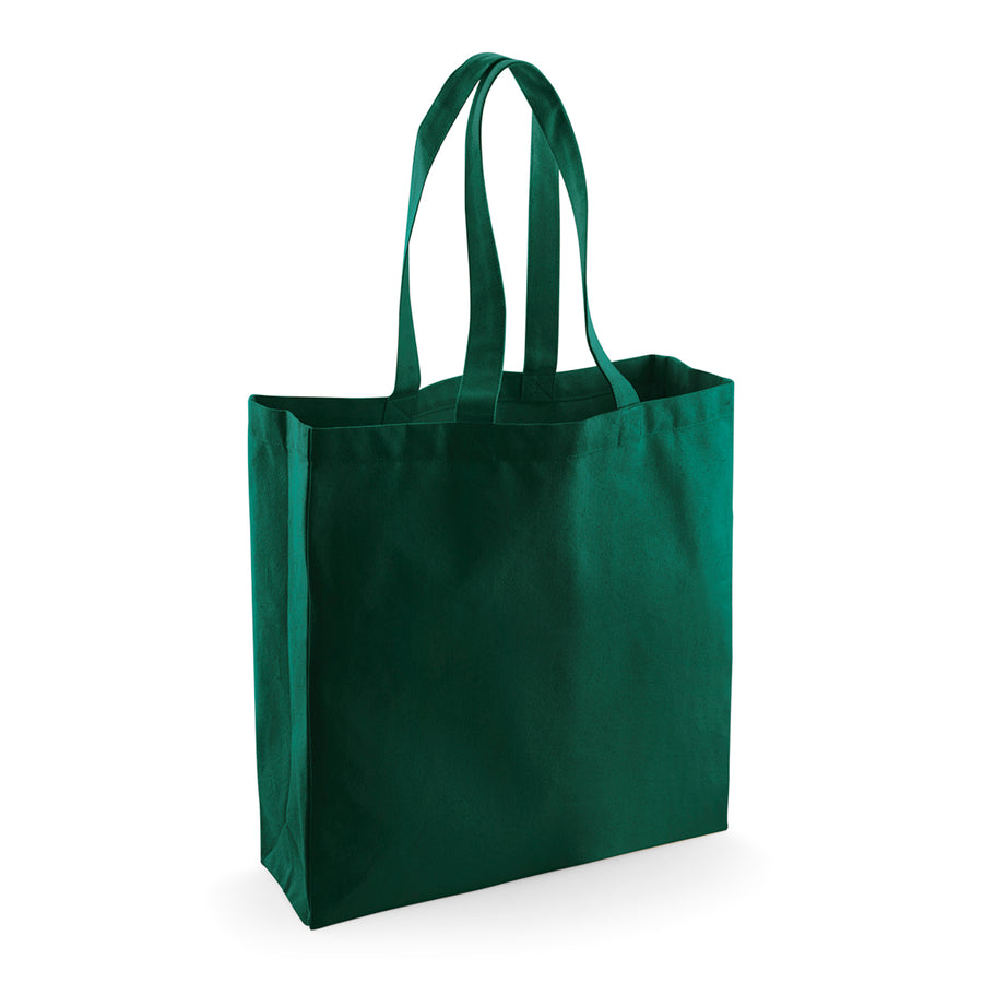 Westford Mill Fairtrade Cotton Classic Shopper – Bottle Green