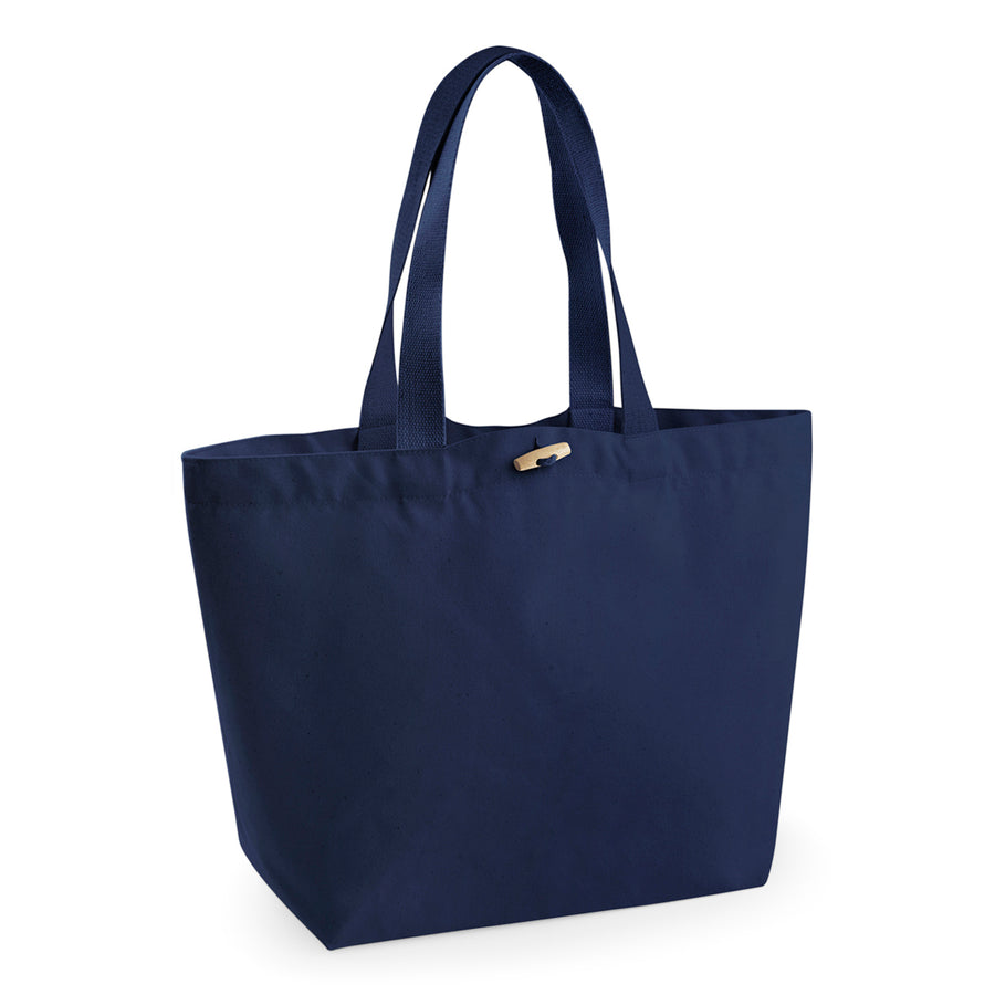 Westford Mill EarthAware® Organic Marina Tote – French Navy