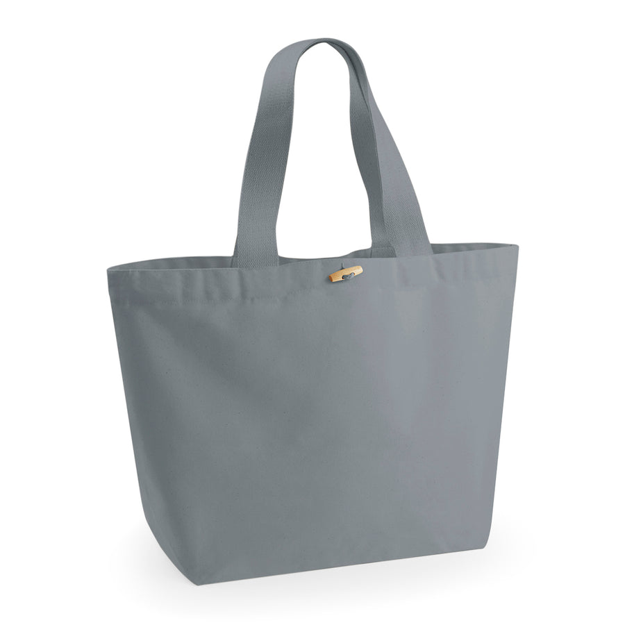 Westford Mill EarthAware® Organic Marina Tote XL – Pure Grey