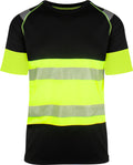 YOU Impact tee – Sort/Safety Gul